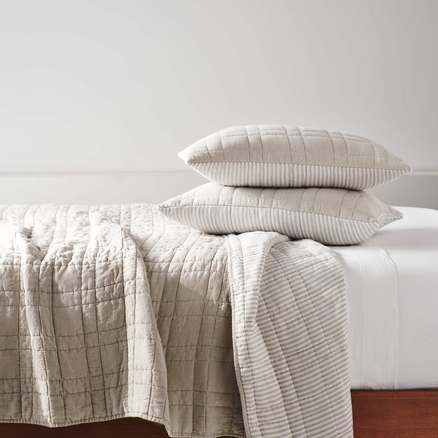 Washed European Linen Quilt - Last Call