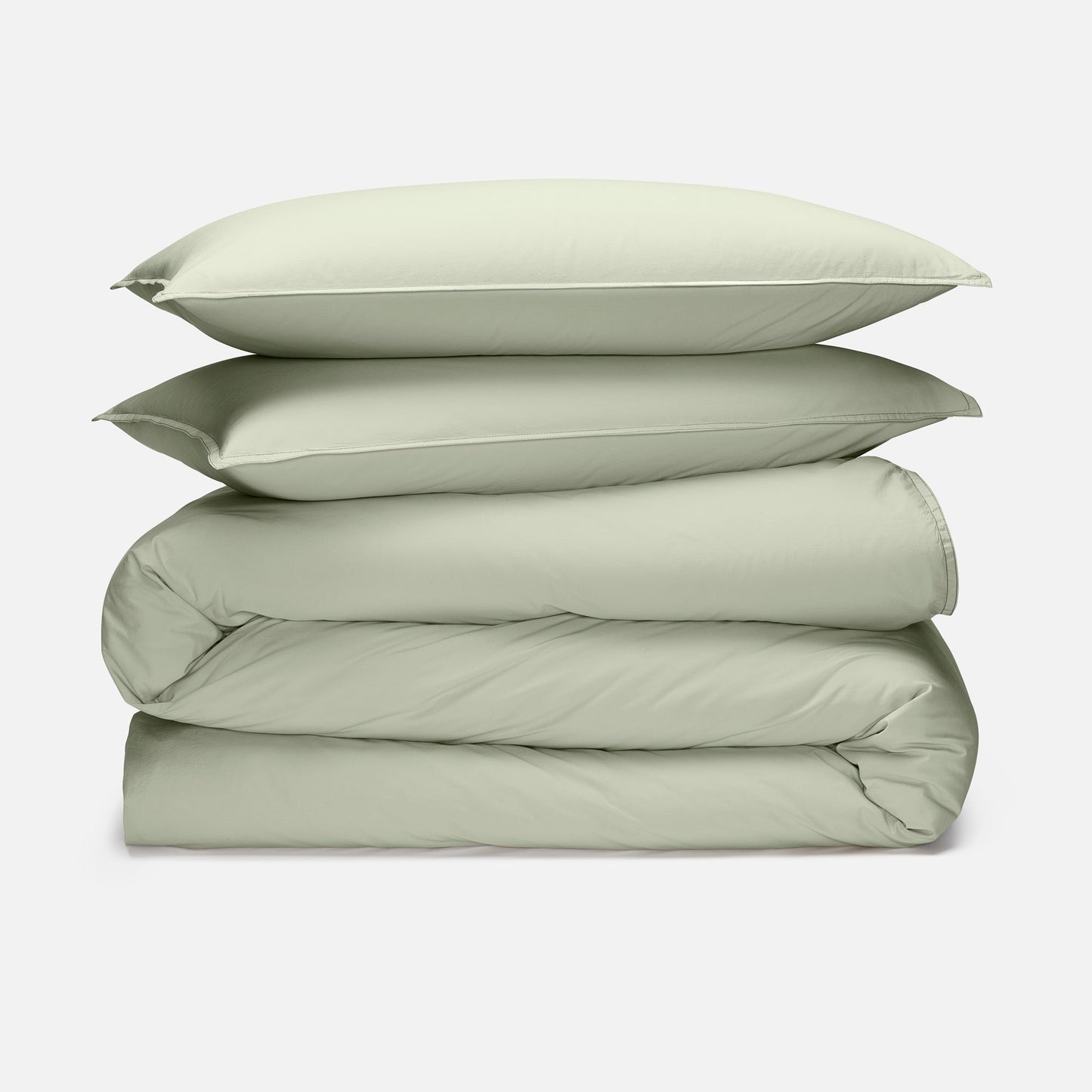 Washed Classic Percale Duvet Set