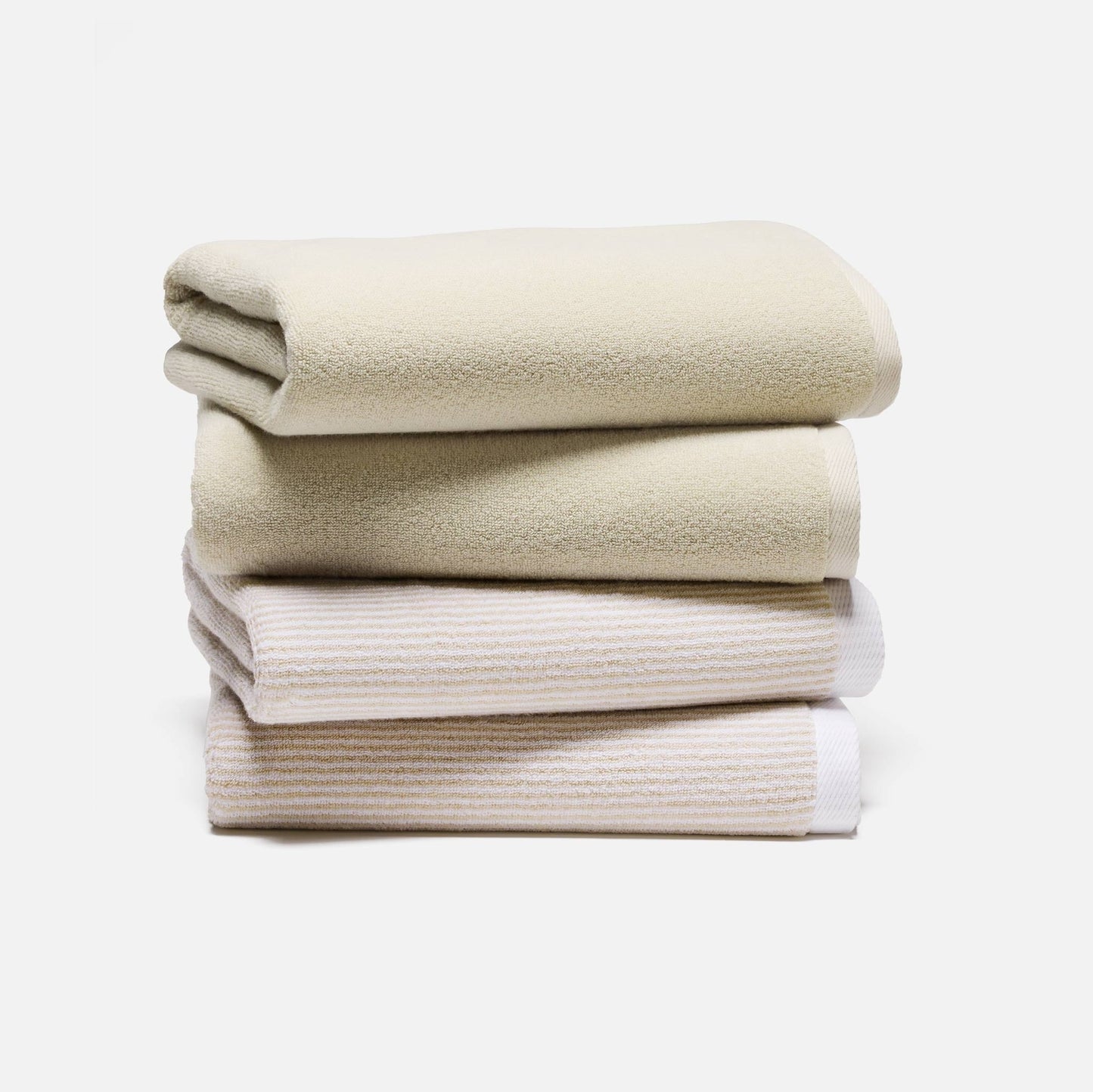 Plush Turkish Cotton Set of 4 Bath Towel Bundle