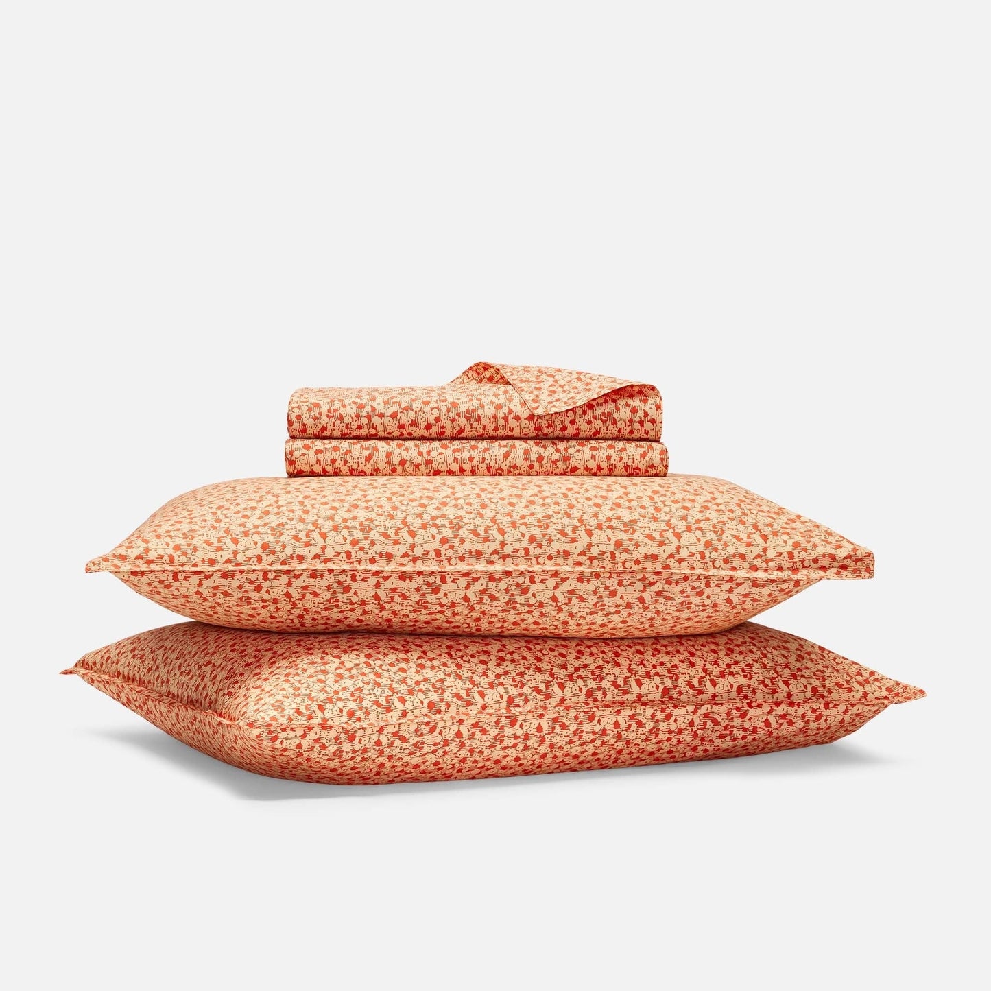 Set of 2 Washed Classic Percale Core Sheet Set Bundle