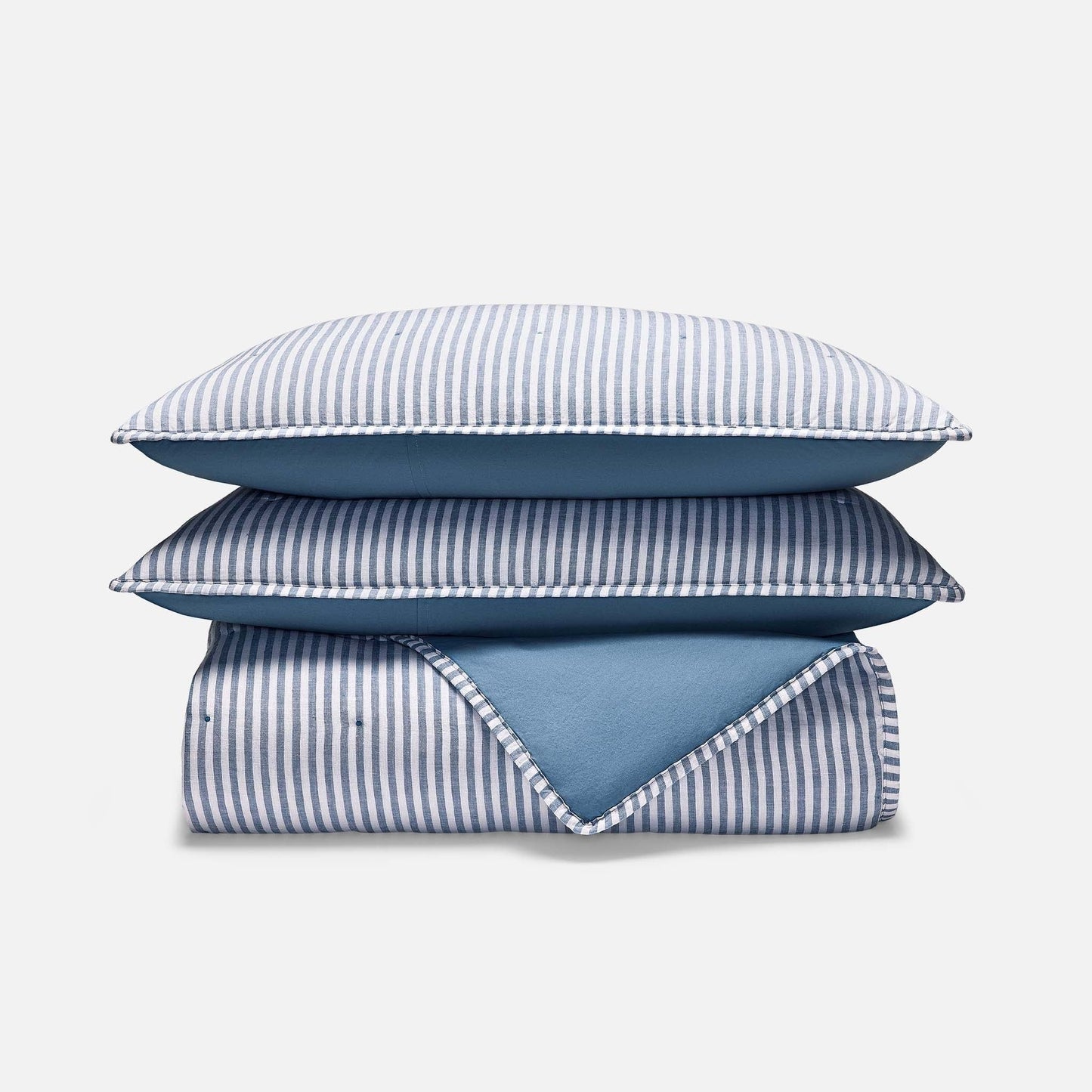 Washed European Linen Quilt Set