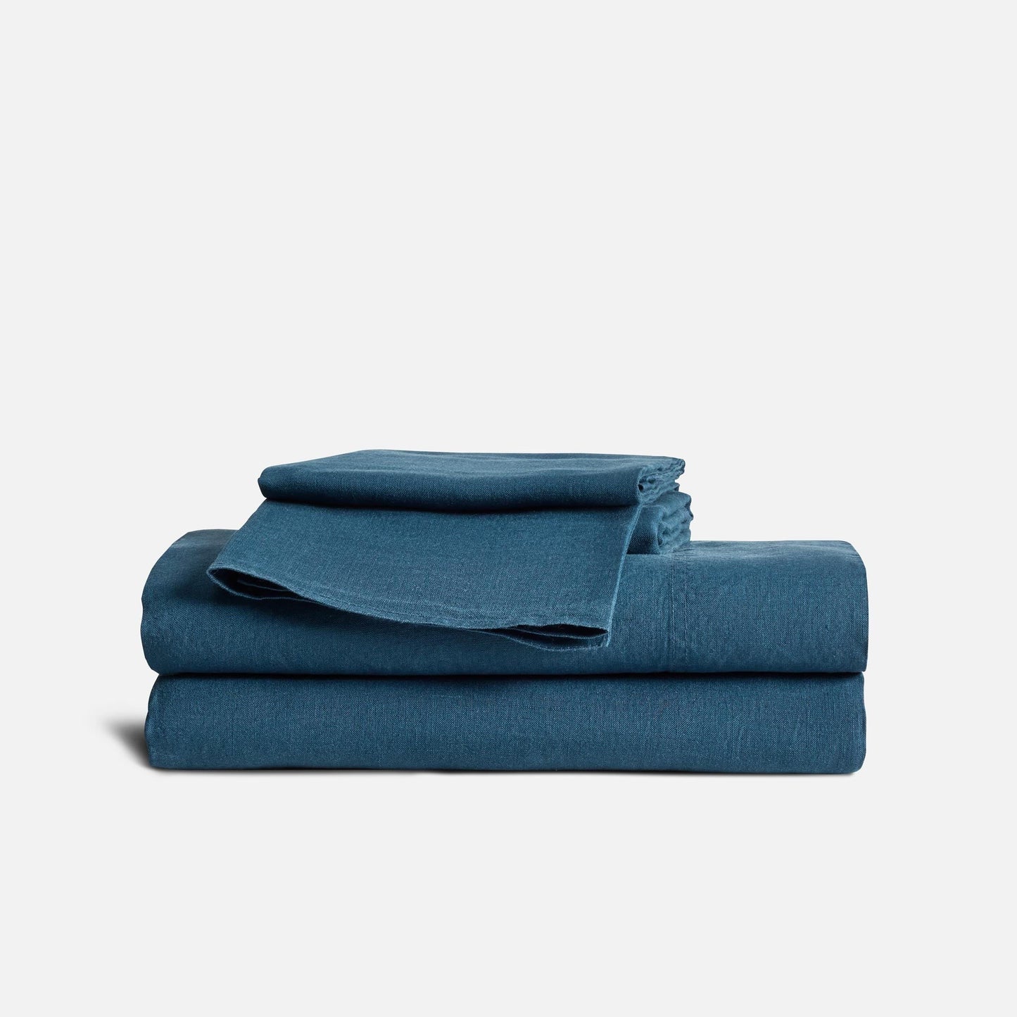 Washed European Linen Core Sheet Set