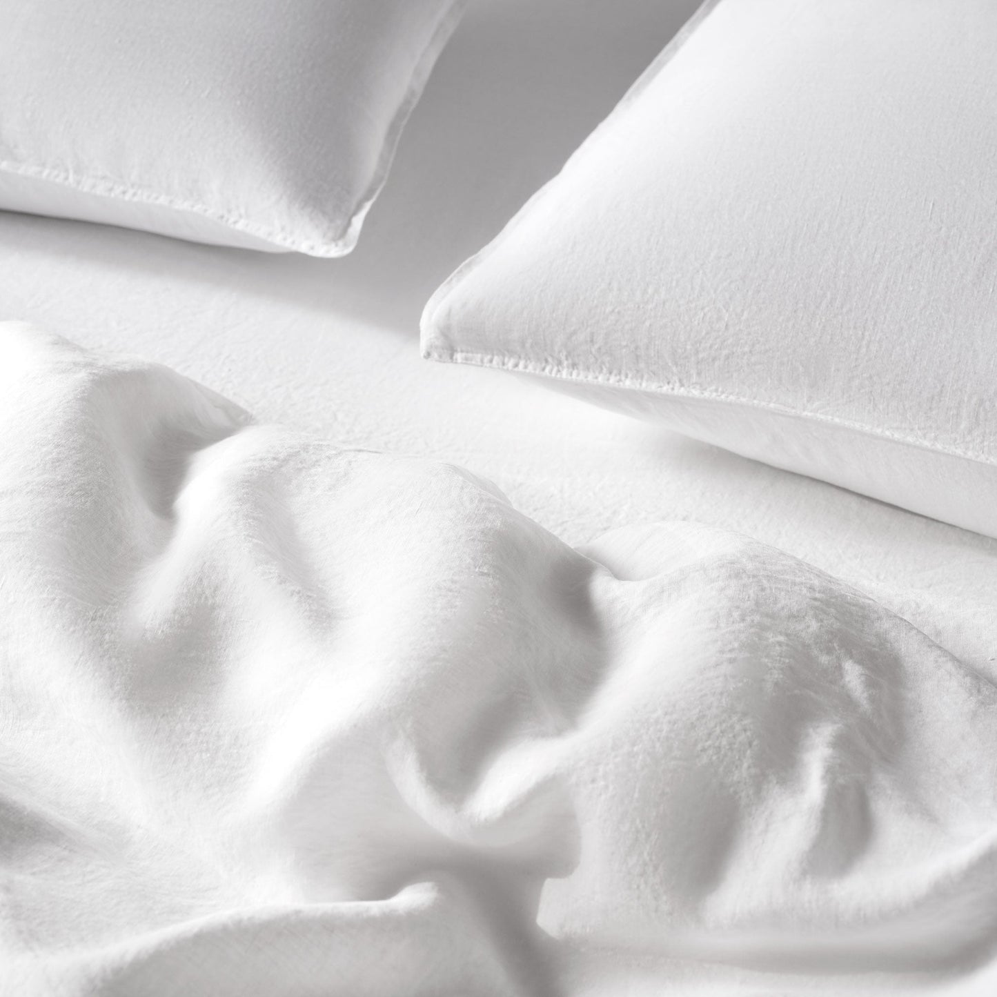 Washed European Linen Fitted Sheet