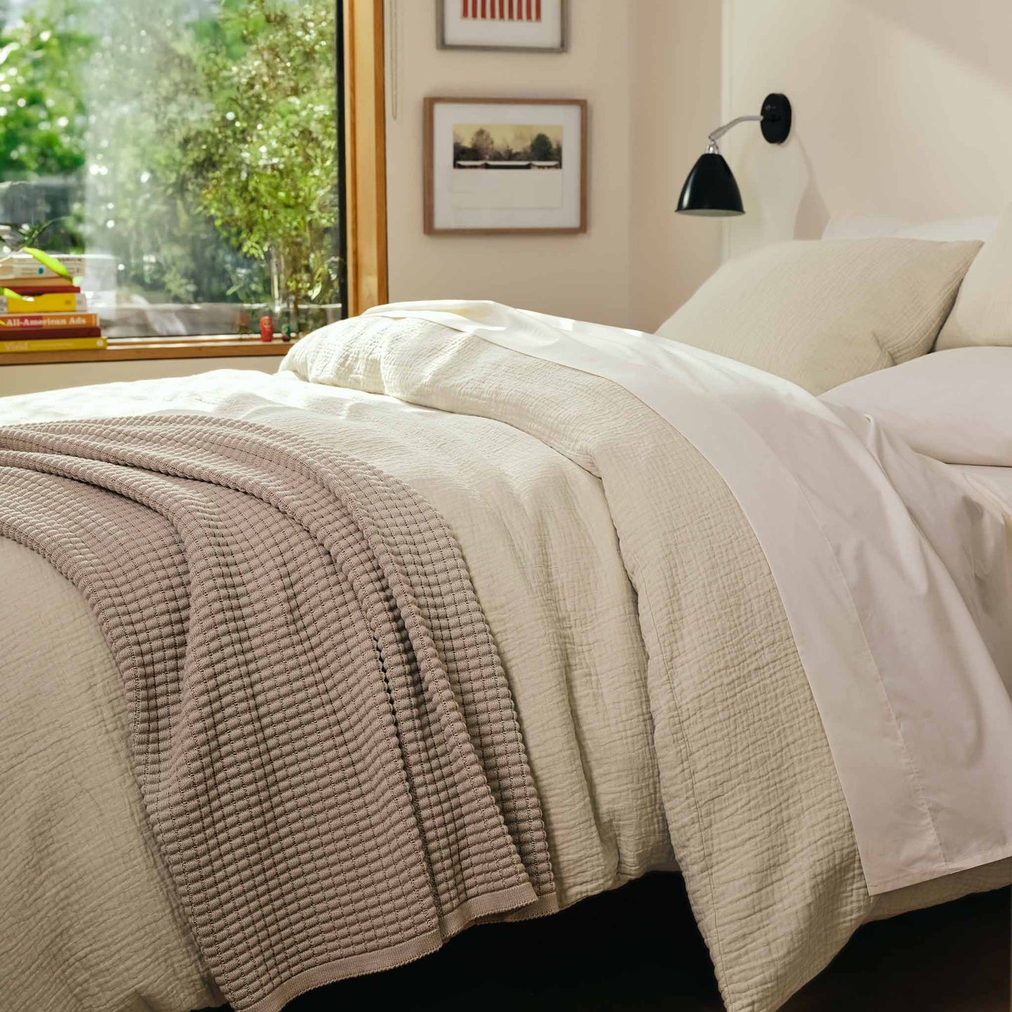 Breezeweave Crinkle Cotton Duvet Set