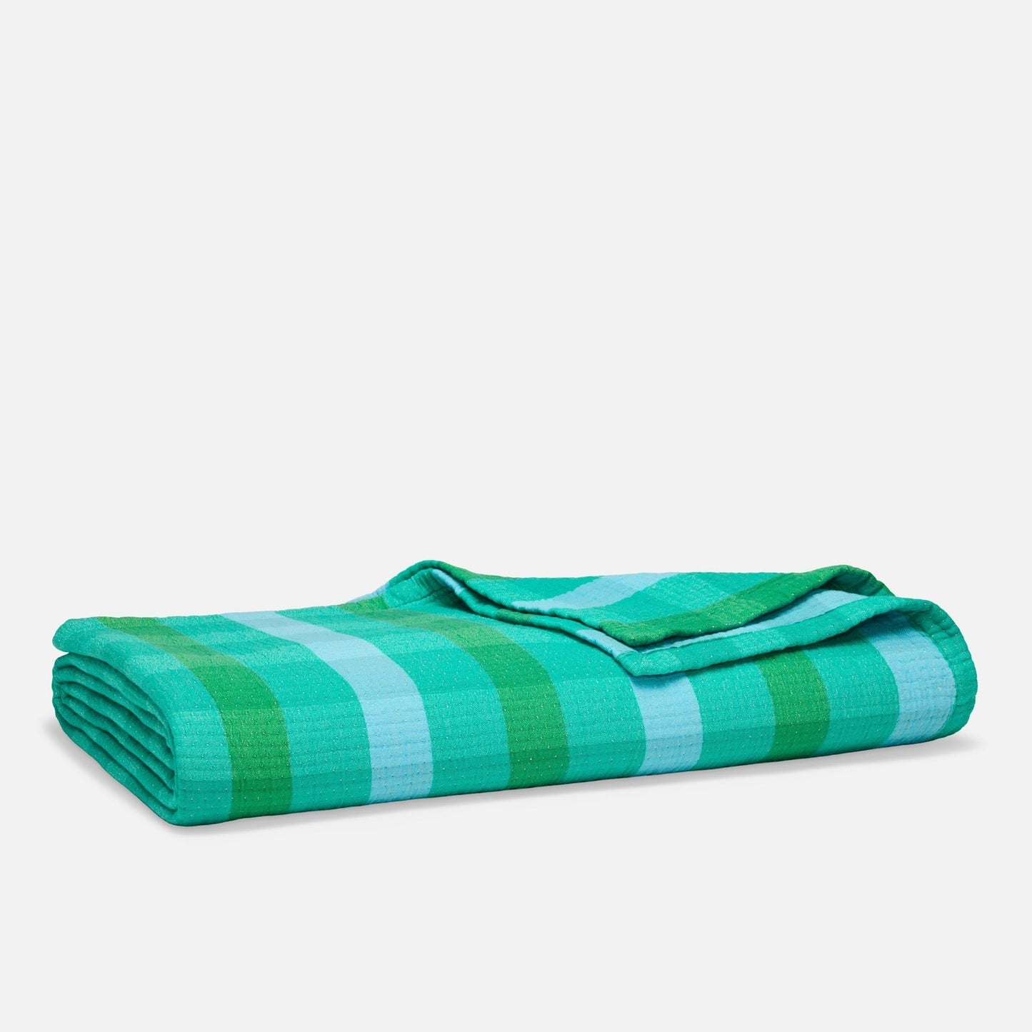 Sunwashed Check Bed Blanket - Last Call