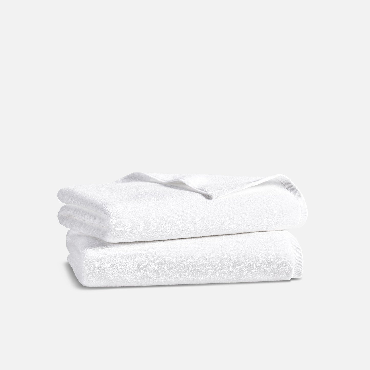 Plush Turkish Cotton Bath Towels Set of 2