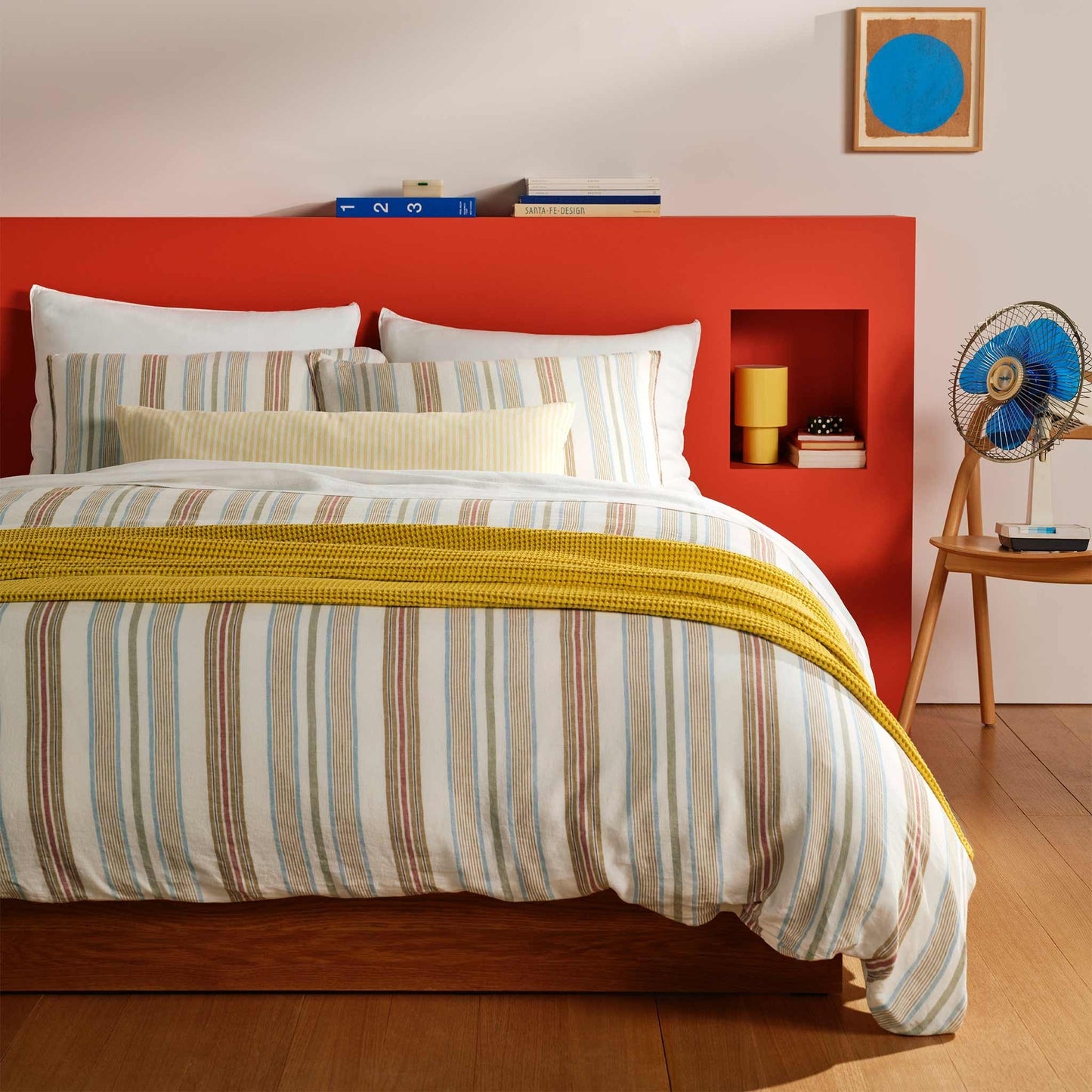 Washed European Linen Lumbar Pillow Cover