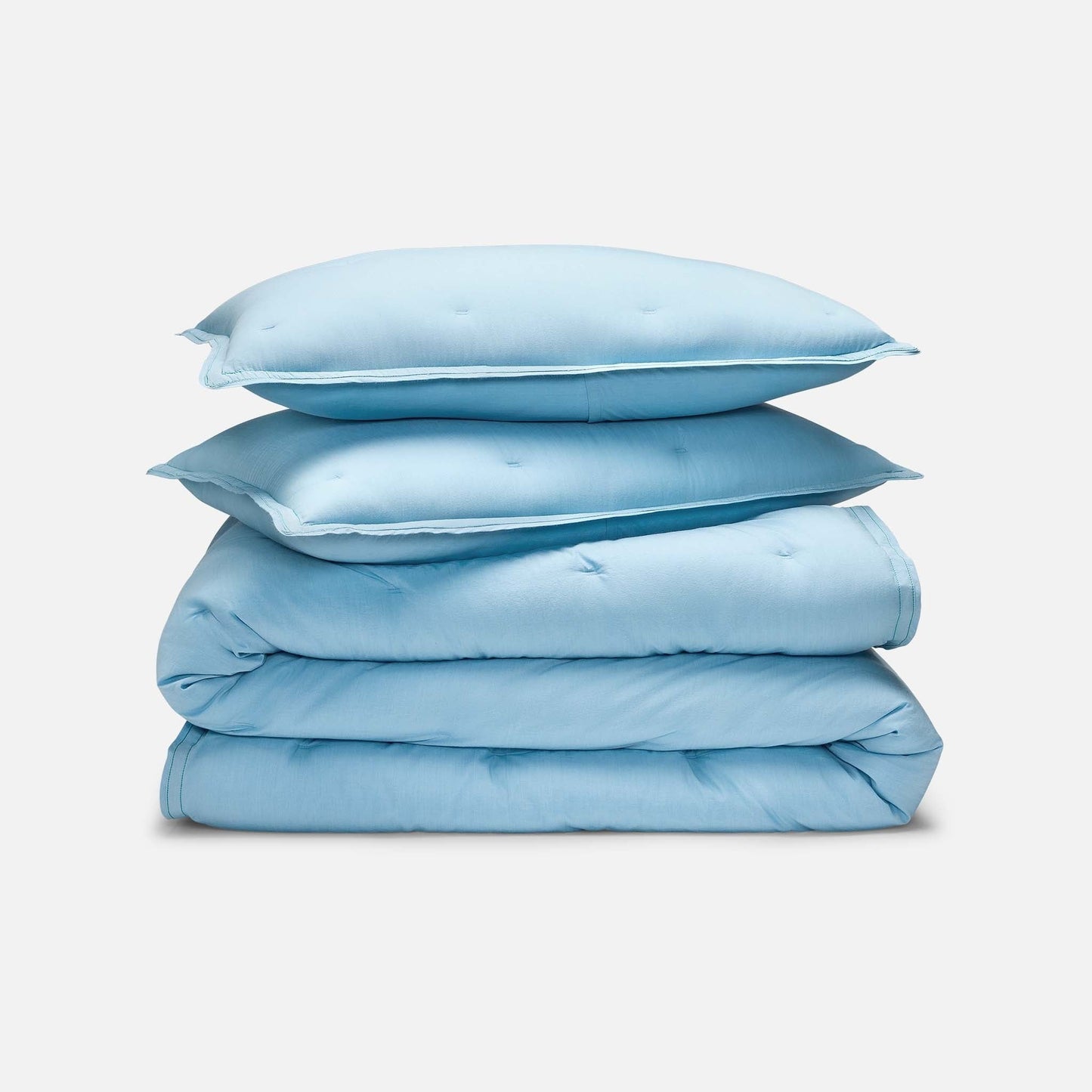 Washed Classic Percale Comforter Set