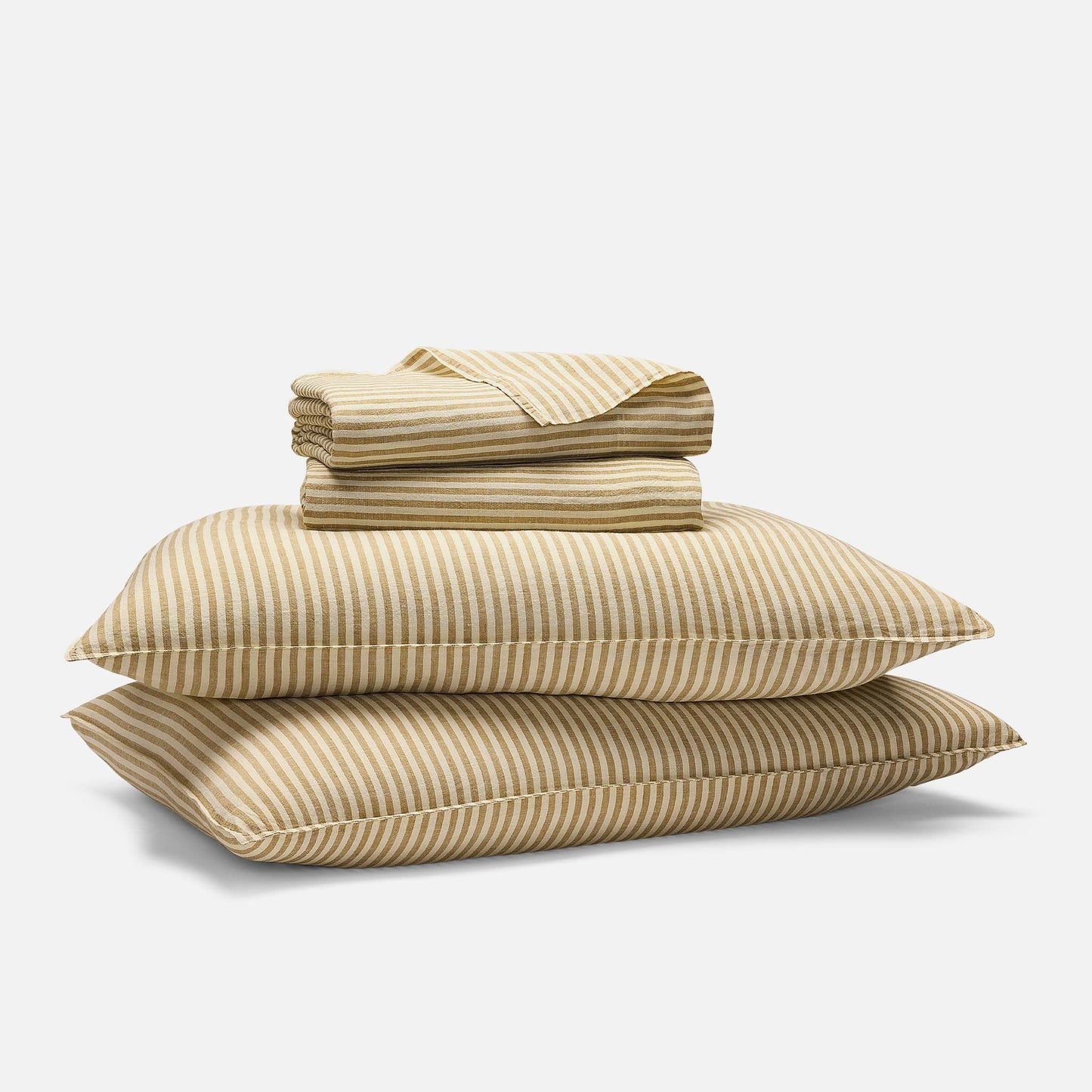 Washed European Linen Core Sheet Set