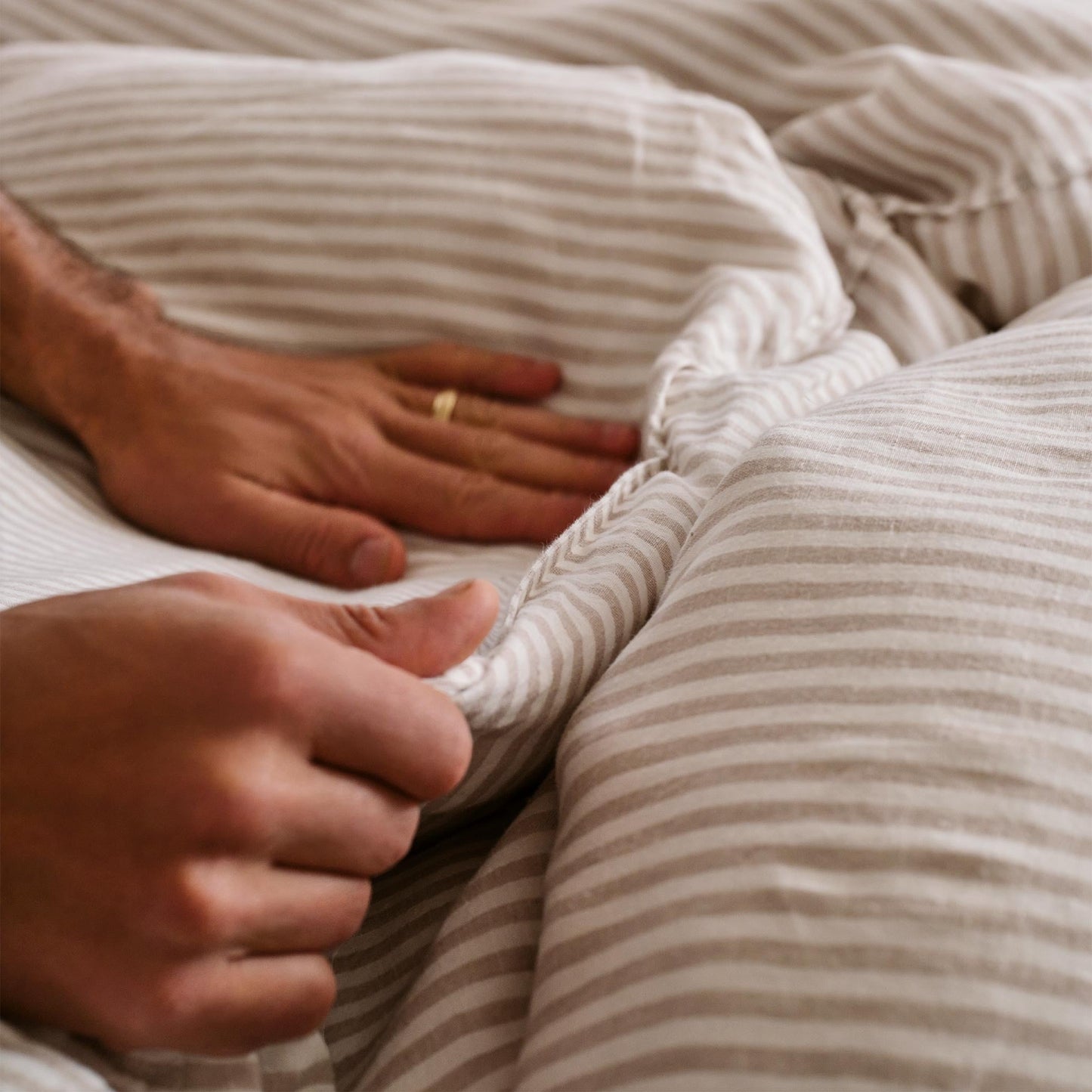 Washed European Linen Core Sheet Set