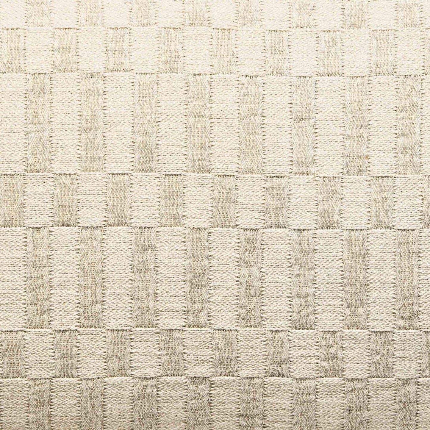 Woven Checkerboard Lumbar Pillow Cover