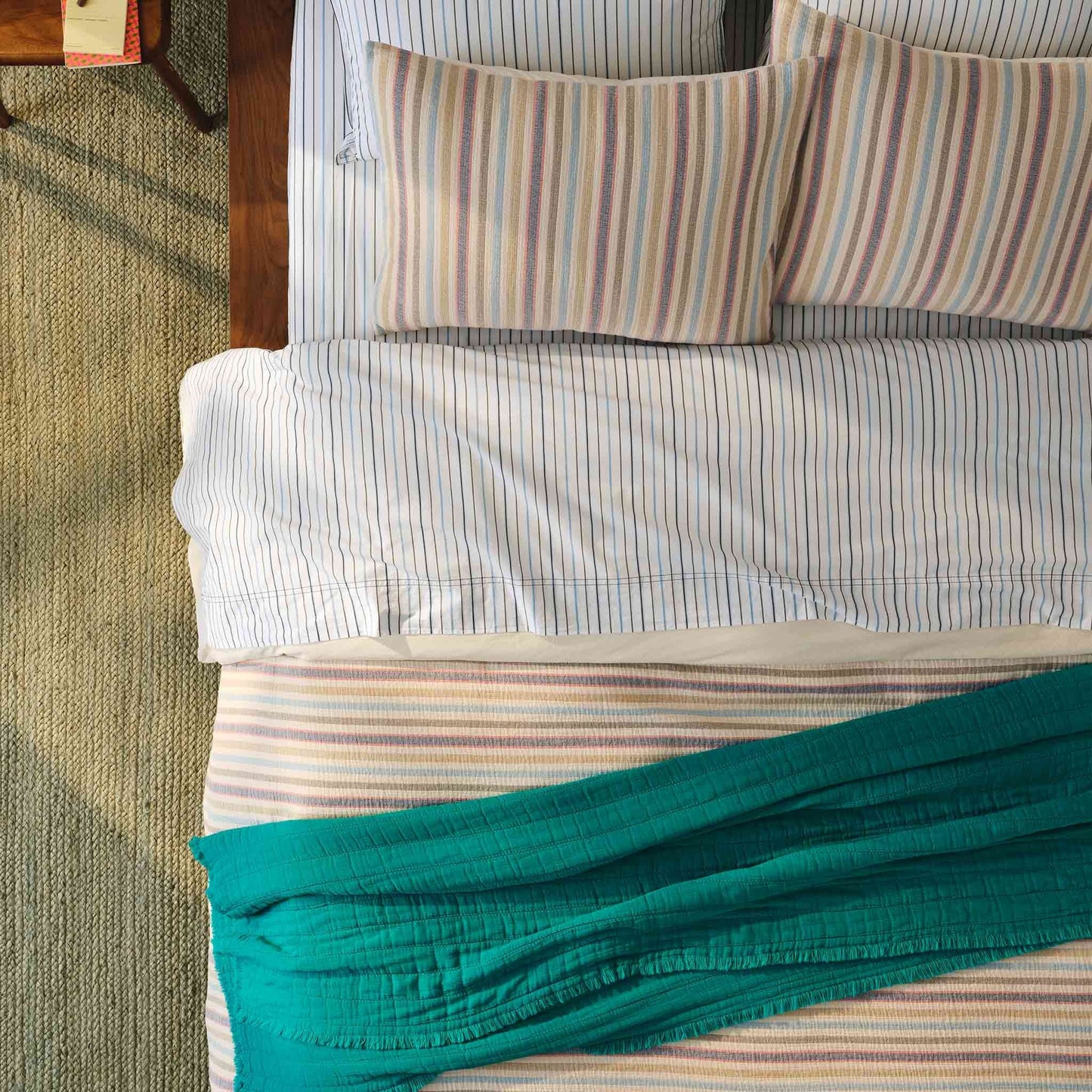 Sunwashed Stripe Duvet Set