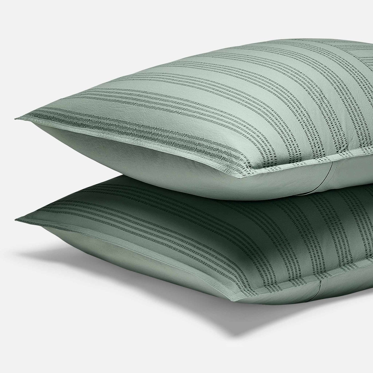 Seersucker Classic Percale Sham Set