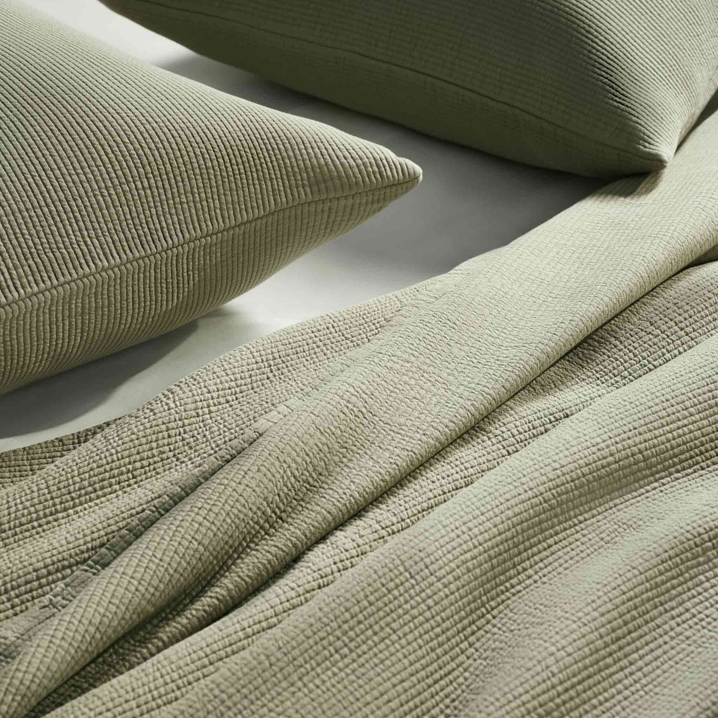 Ribbed Matelasse Sham Set - Last Call