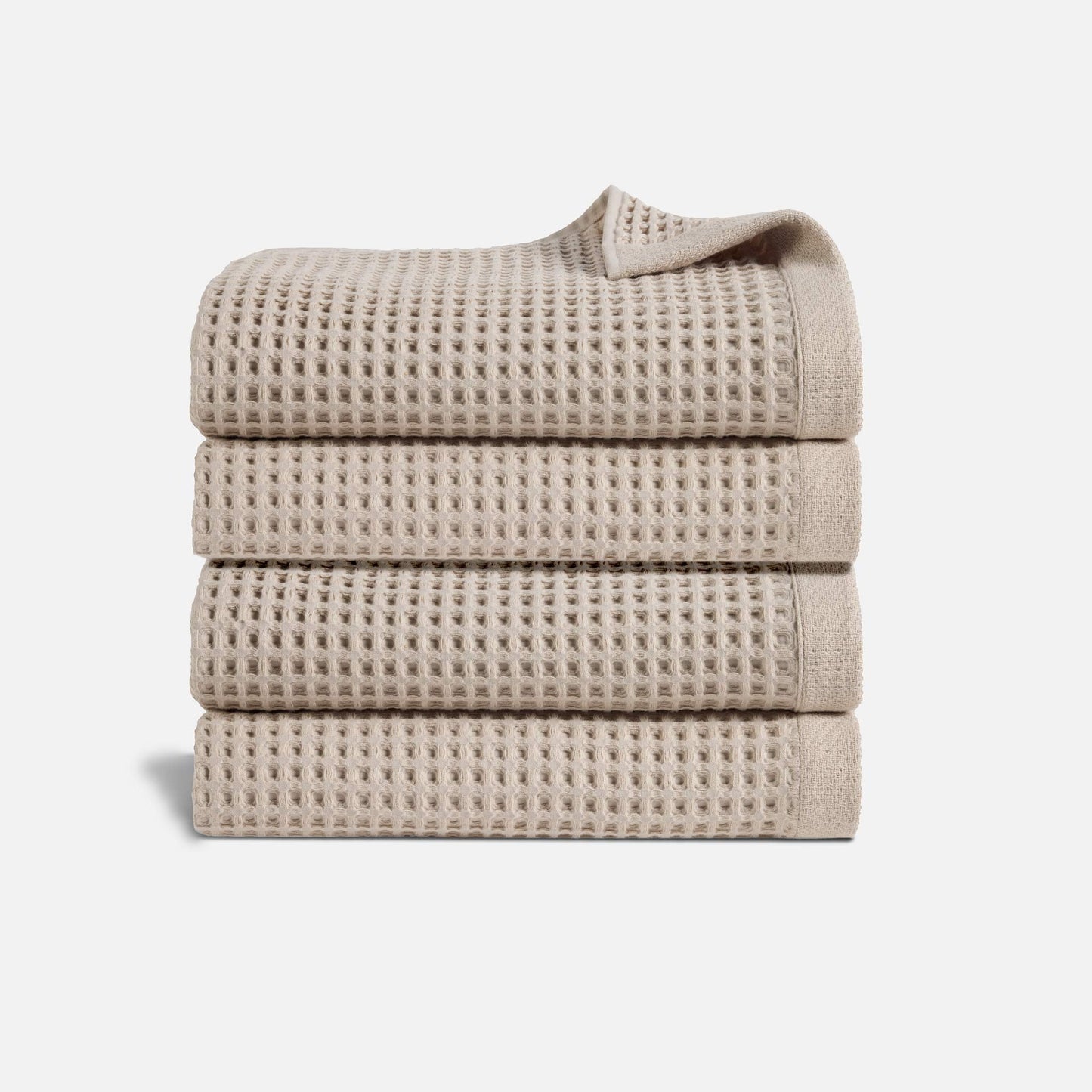 Dreamweave Waffle Set of 4 Bath Towel Bundle