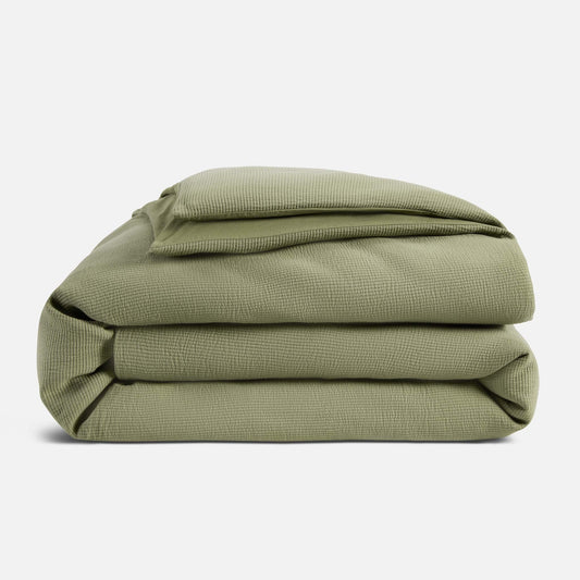 Ribbed Matelasse Duvet Cover - Last Call
