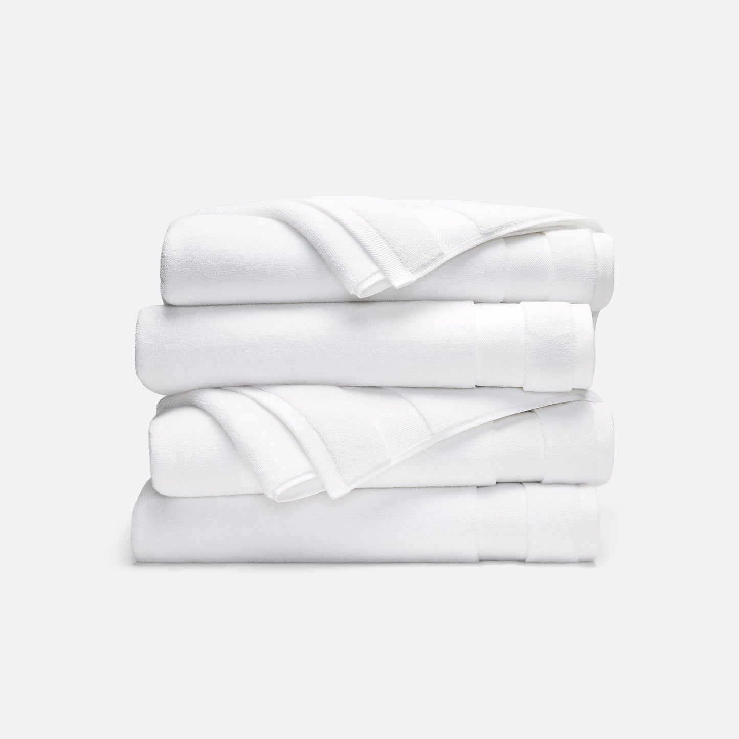 Super-Plush Set of 4 Bath Towel Bundle