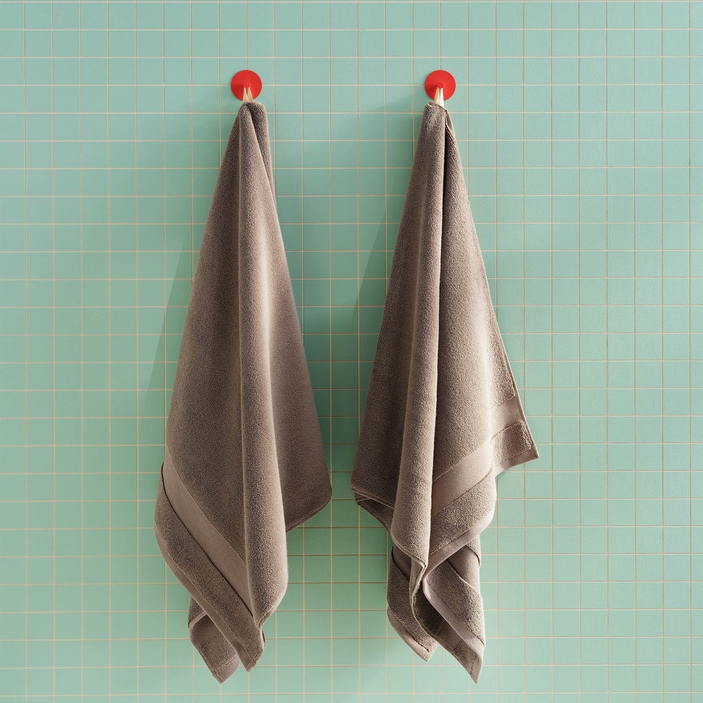 Super-Plush Turkish Cotton Bath Towels Set of 2