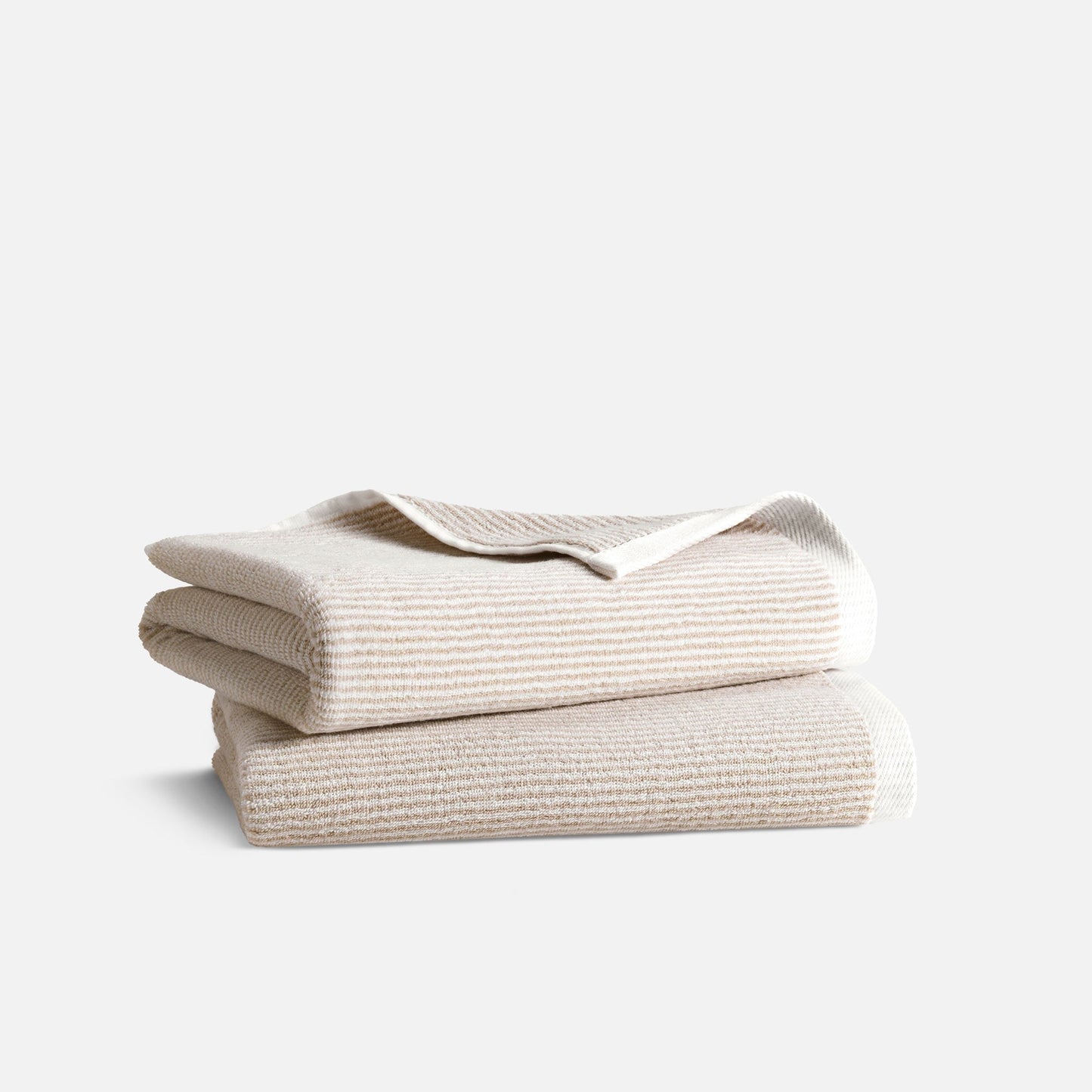 Plush Turkish Cotton Bath Towels Set of 2