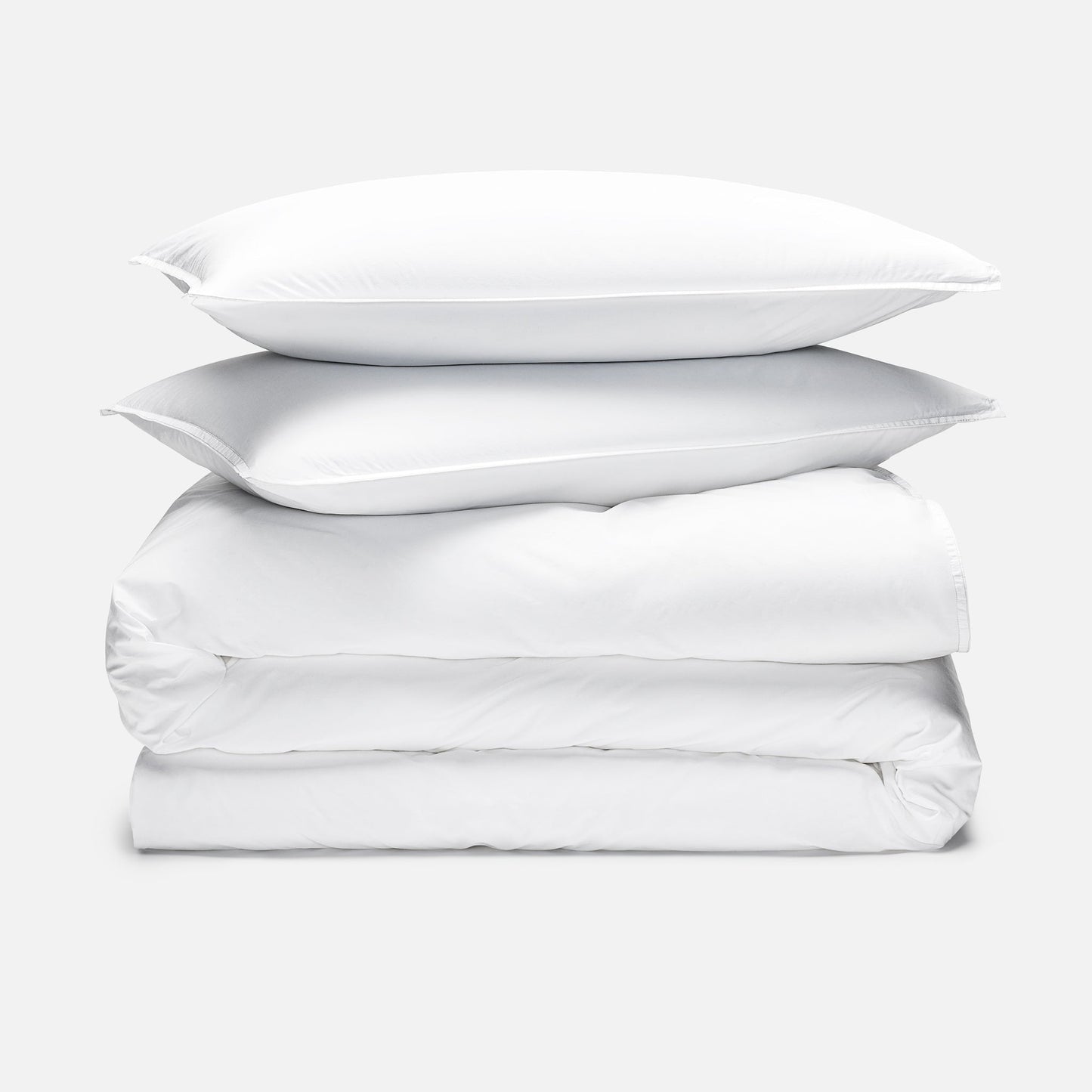 Washed Classic Percale Duvet Set