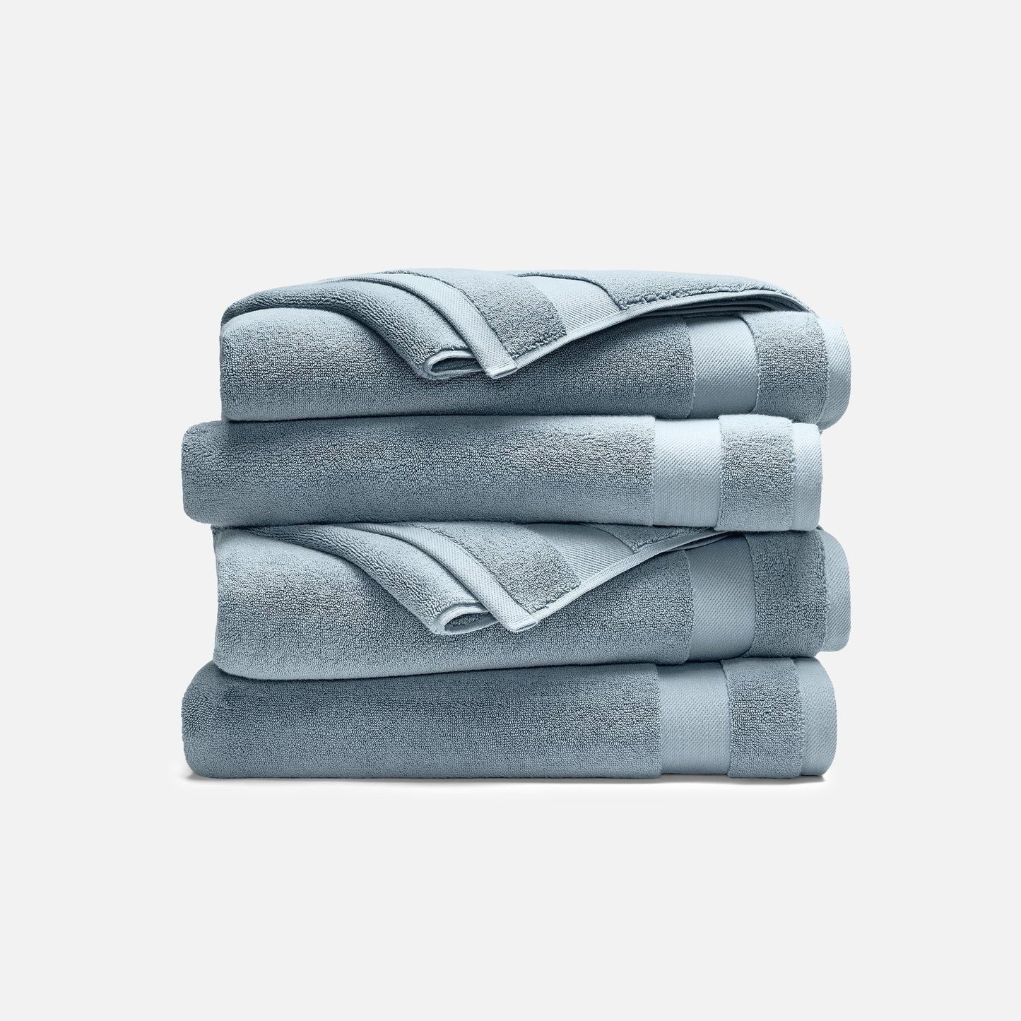 Super-Plush Set of 4 Bath Towel Bundle