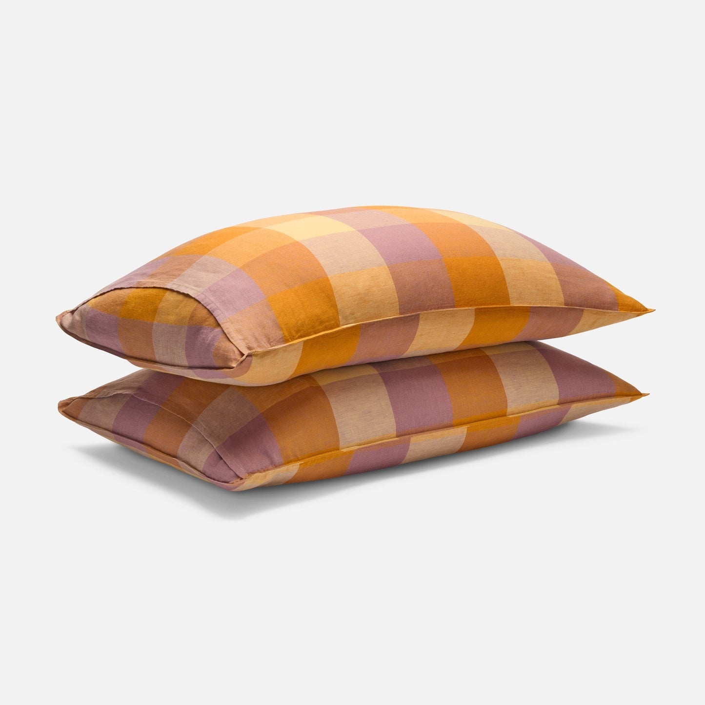Washed European Linen Pillowcase Set