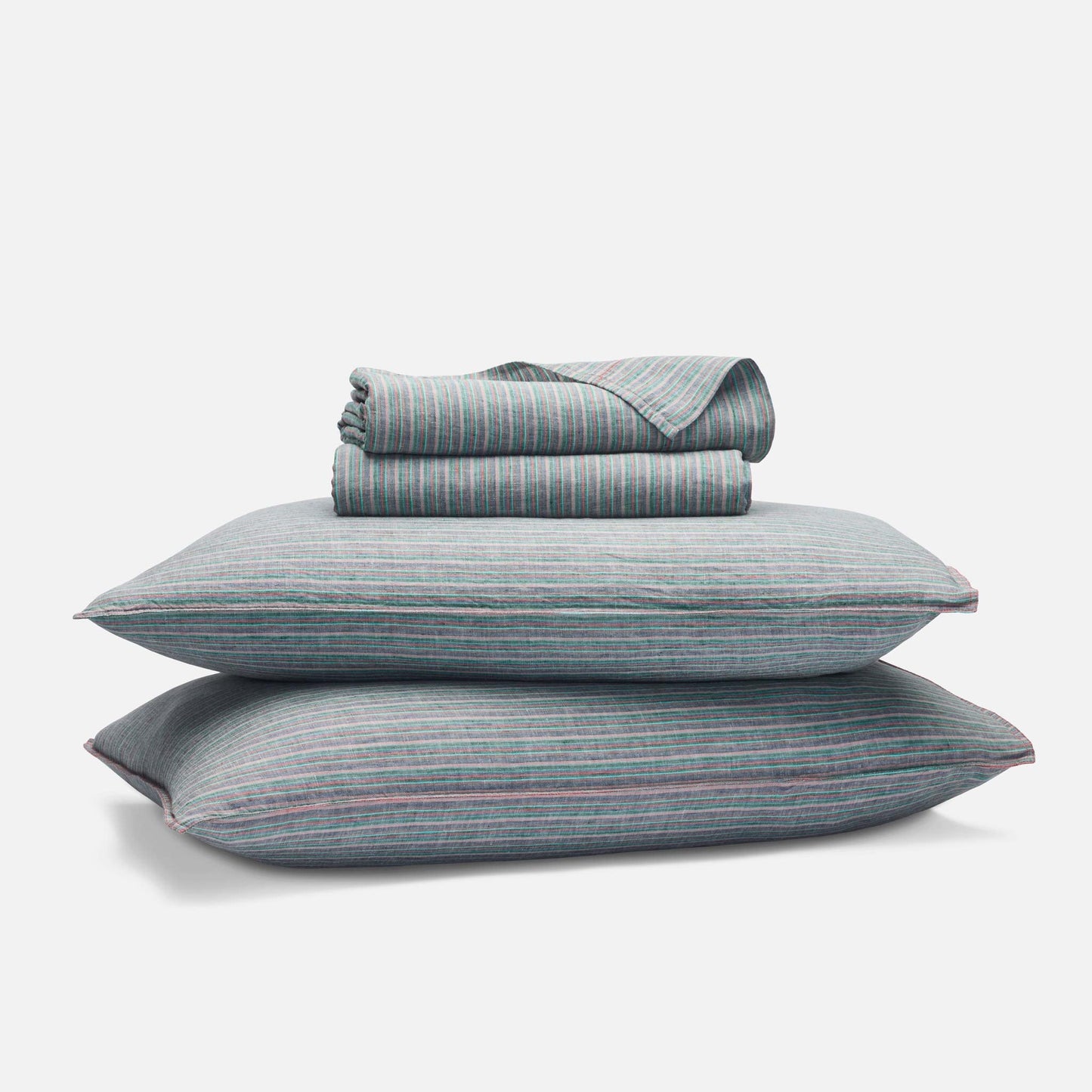 Washed European Linen Core Sheet Set