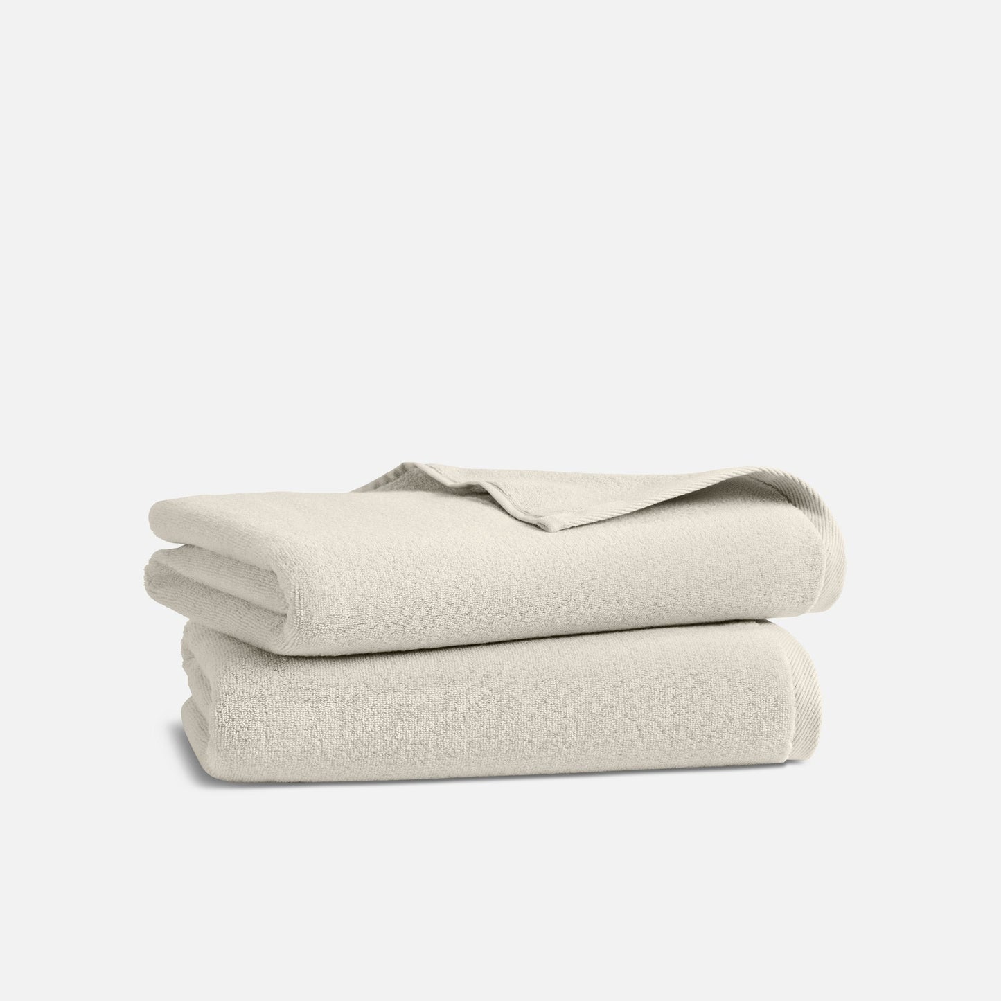 Plush Turkish Cotton Bath Towels Set of 2