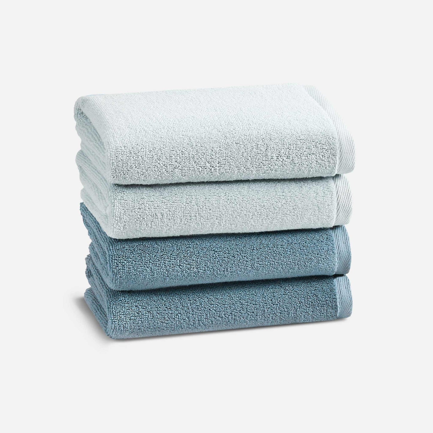 Plush Turkish Cotton Set of 4 Bath Towel Bundle