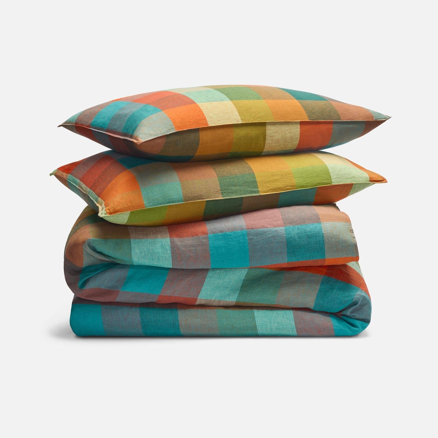 Washed European Linen Duvet Set