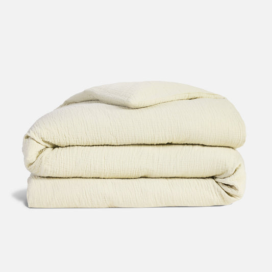 Breezeweave Crinkle Cotton Duvet Cover