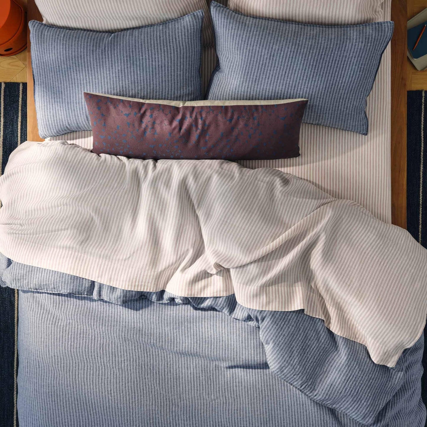 Drifting Blooms Lumbar Pillow Cover