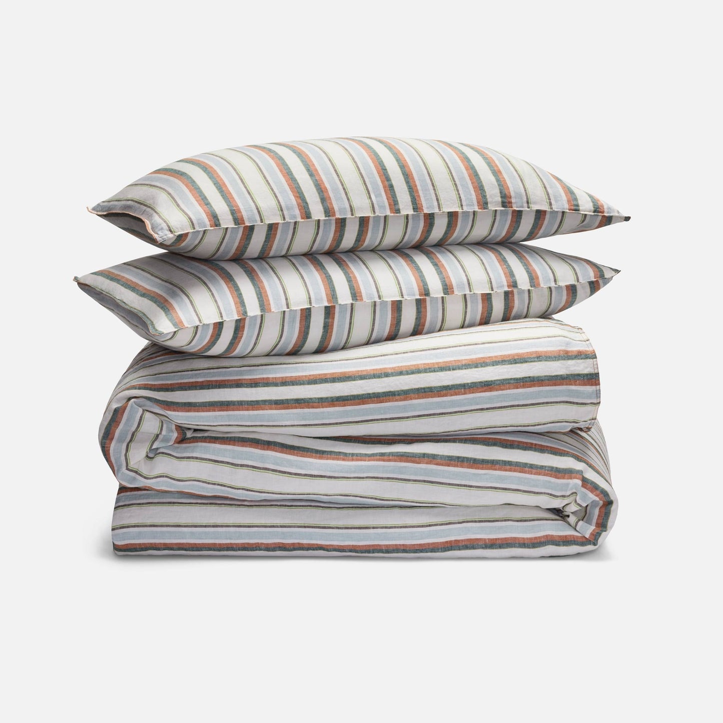 Washed European Linen Duvet Set