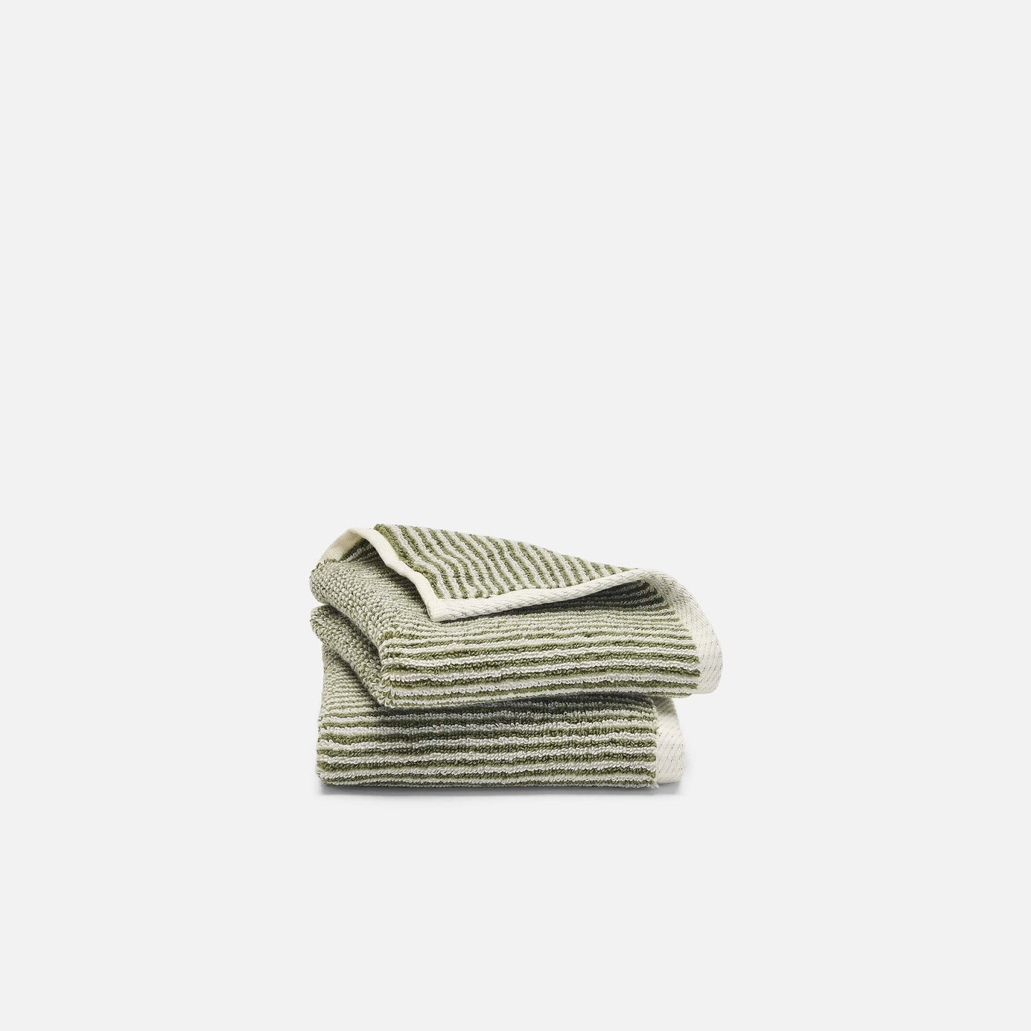 Plush Turkish Cotton Washcloths Set of 2
