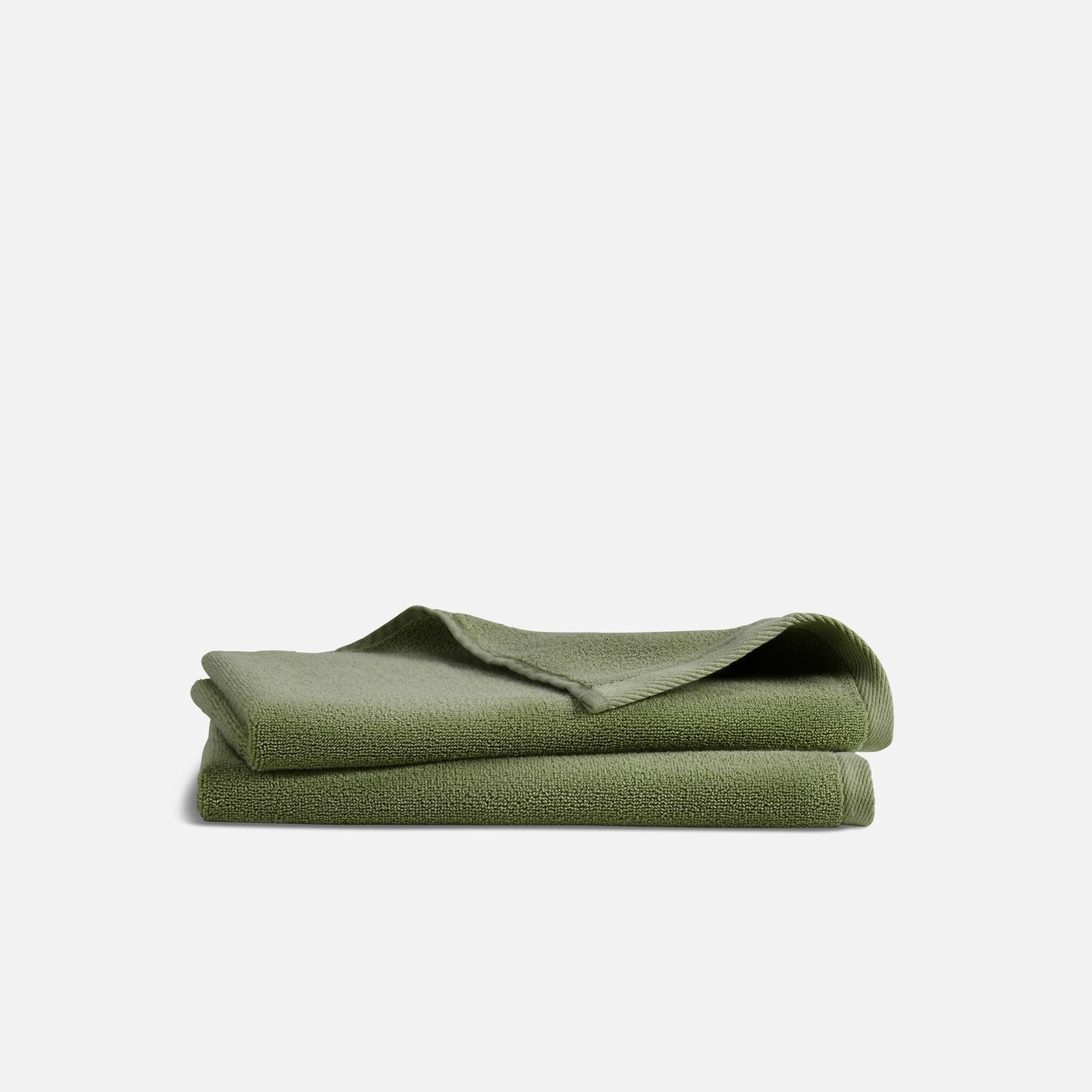 Plush Turkish Cotton Hand Towels Set of 2