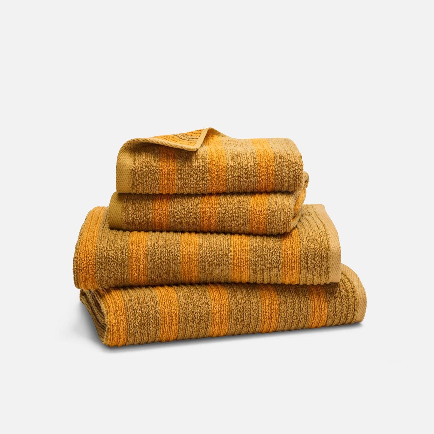 Ribbed Cotton TENCELTM Bath Towel Bundle