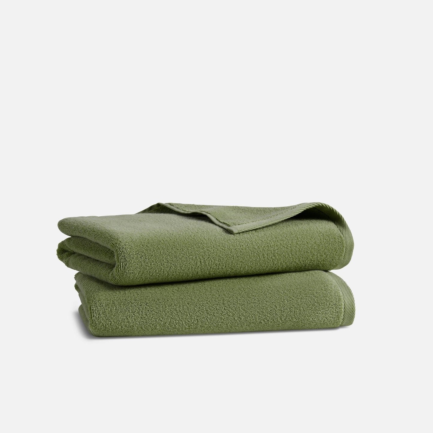 Plush Turkish Cotton Bath Towels Set of 2
